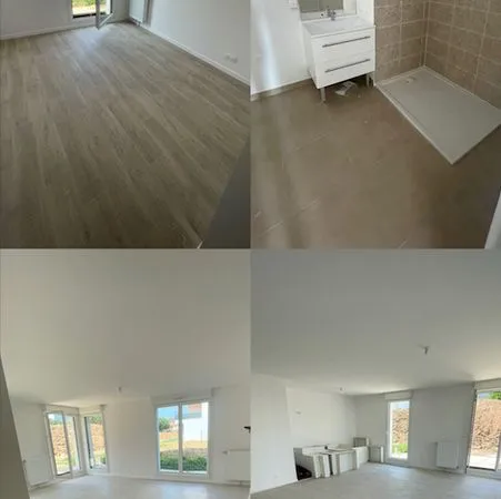 Appartement T3 avec jardin