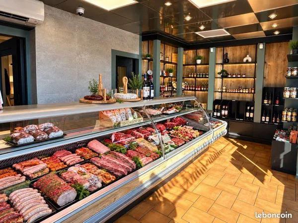 Commerce boucherie charcuterie traiteur