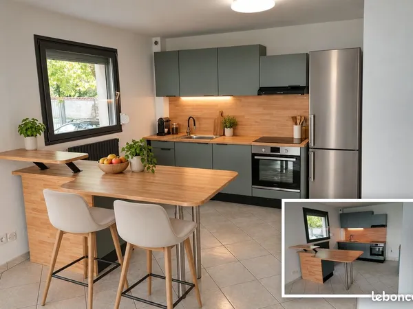 T2 46 m² calme + parking sous-sol + cave - Nancy ARTEM / Blandan