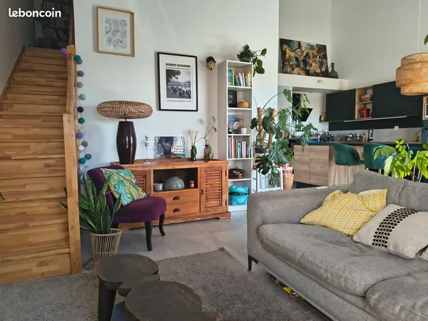 Coup de coeur: magnifique duplex t3 standing et lumineux avec terrasse