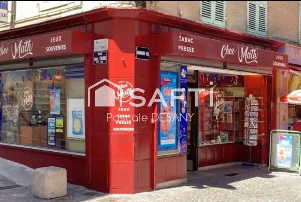 Tabac presse FDJ idéalement placé dans les rues piétonnes
