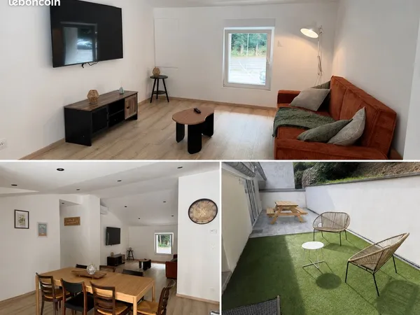 Colocation de 4 personnes Maison meublée avec terrasse en plein centre d'Épinal