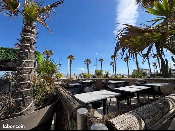 🍽️ restaurant a vendre - canet plage 🌴
