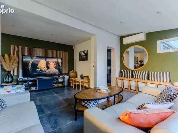 Maison semi-plain-pied avec grand jardin !