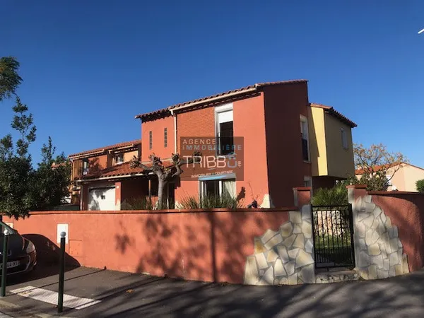 PERPIGNAN - VILLA F4 avec GARAGE et JARDIN