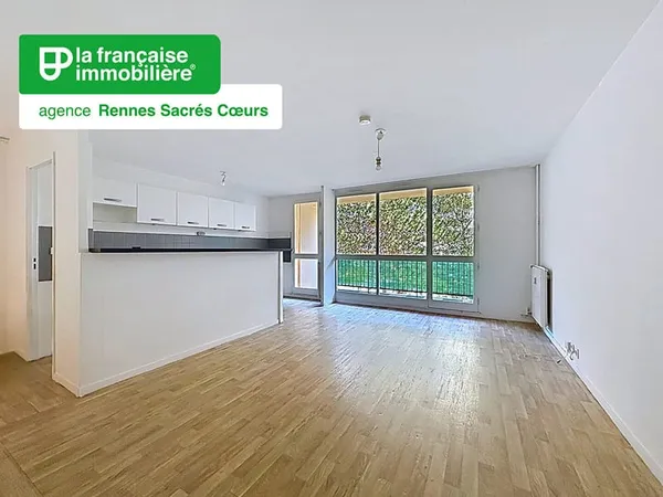 Appartement 4 pièces avec balcon - Rennes sud - 79.10 m2