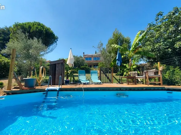Maison Familiale lumineuse 184 m2, jardin arboré clos, piscine, quartier résidentiel recherché