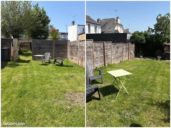 Appartement 45m Robien avec jardin privatif