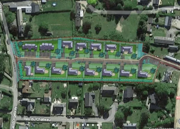 Terrain 501 m²