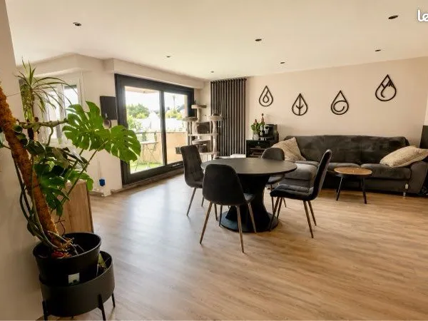 Location - Grand appartement meublé 88m2 Angers quartier campus belle-beille
