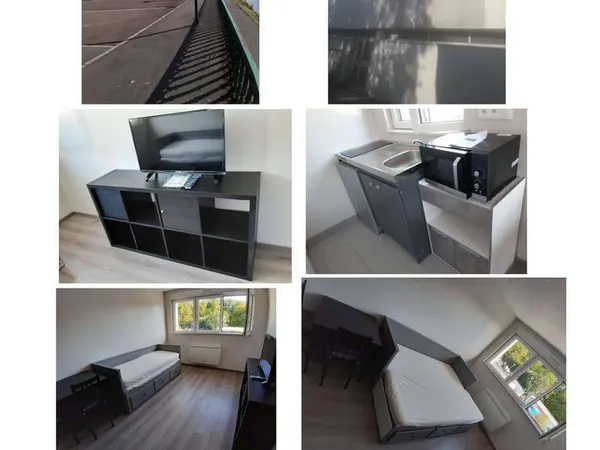 Studio 1 pièce 18 m²