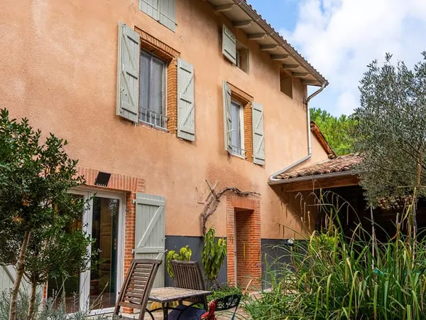 Toulousaine XIXe avec parc, piscine et jacuzzi