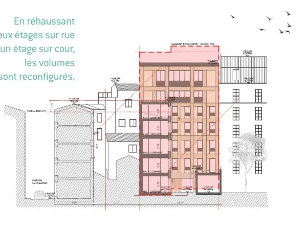 Appartement 2 pièces 44 m²