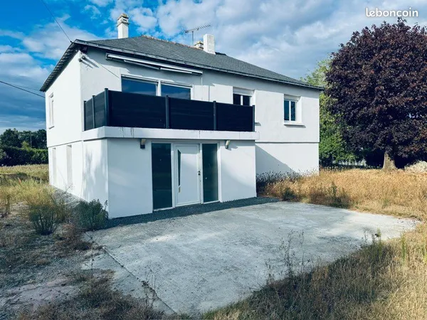 Maison familiale avec grand terrain constructible