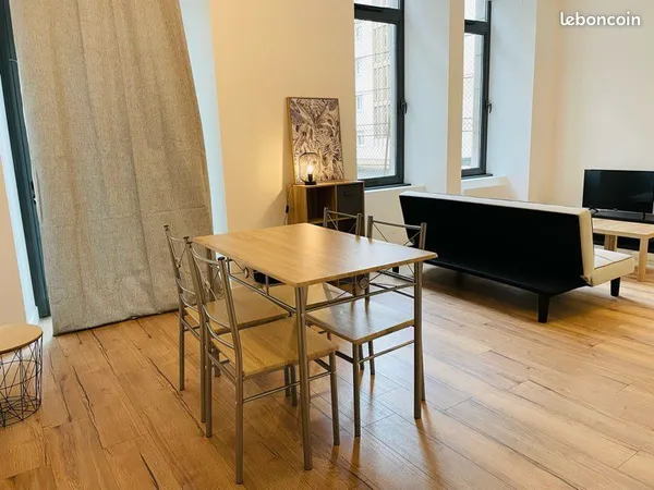 Appartement T2 meublé vendu loué - 55 m² - Vesoul