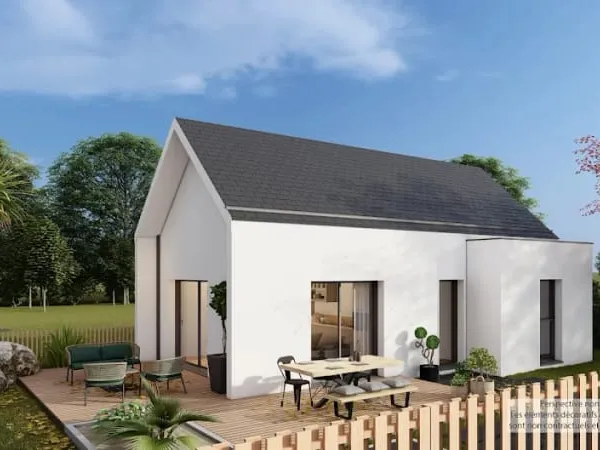 Maison neuve 3 pièces 47 m²