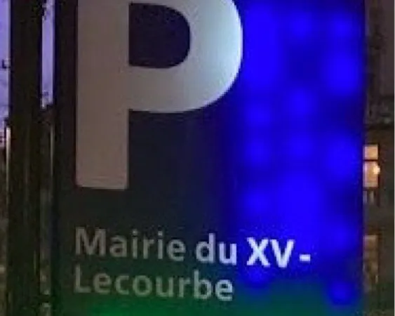 Parking très sécurisé, Mairie du 15ème, rue Lecourbe