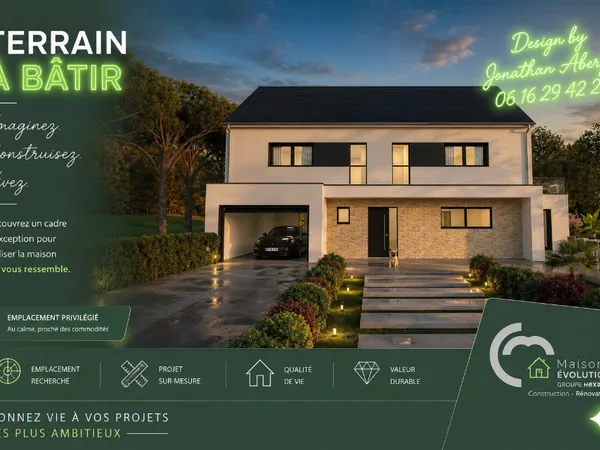 Terrain 406 m²
