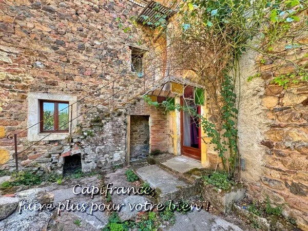 Proche LA CLAYETTE (71) Ensemble immobilier 316 m² habitables  Maison + appartement indépendant + t