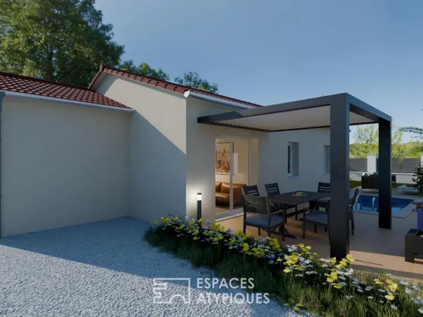 Projet de construction de maison sur les hauteurs de Vienne