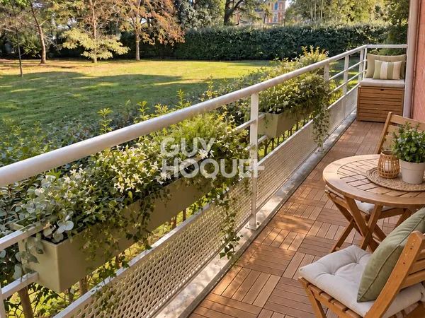 NANTES - T2 DE 48 M² - DEUX BALCONS