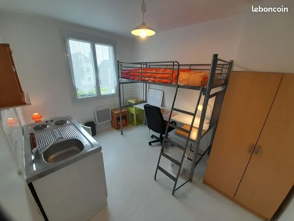 Studio meublé Angers proche FACS / Bergson