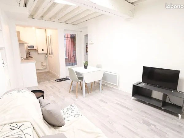 Studio 1 pièce 19 m²