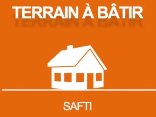 Terrain à bâtir.
