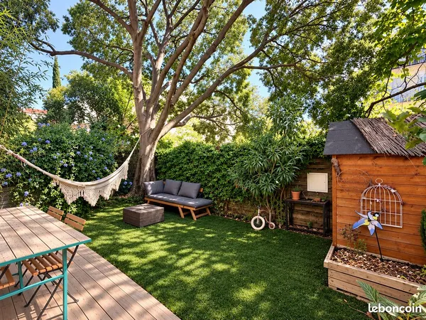 Maison avec jardin et garage - 3 pièces - 72 m²