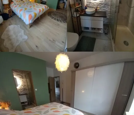 Colocation meublée avec terrasse et garage