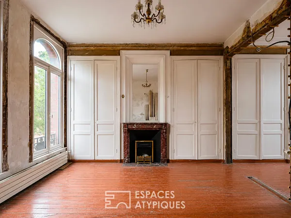 Maison semi-bourgeoise au cachet unique à réinventer