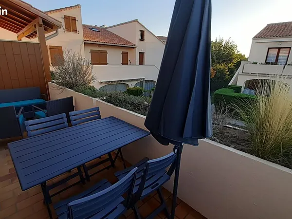 Vaux sur mer entre le centre et pontaillac - appartement 2 pièces meuble a louer a l'année