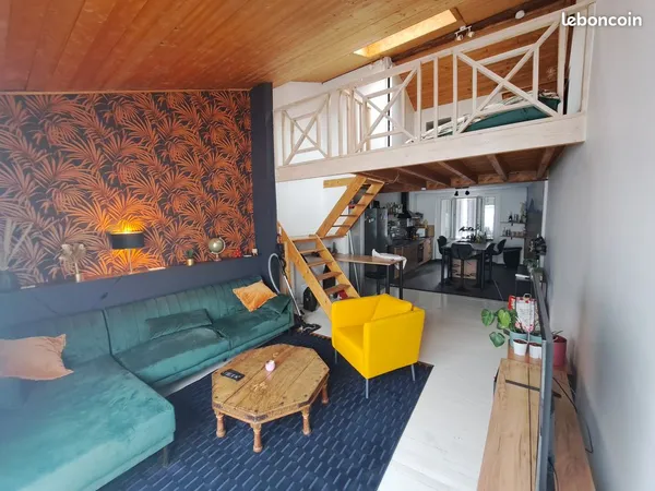Spacieuse colocation avec salle d'eau privative 🌈