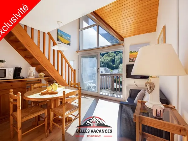 EXCLUSIVITE Appartement T.2 Coin Montagne Mezzanine à vendre SAI