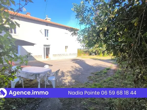 PUYDARRIEUX 65 - CORPS DE FERME 144m² - TERRAIN 1HA