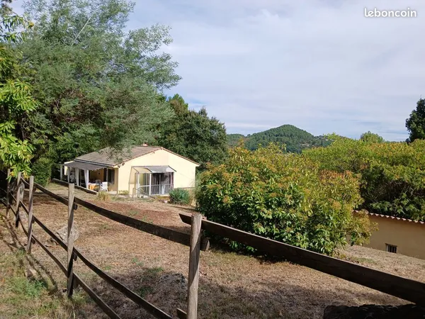 COUP DE CŒUR - MAISON AVEC 5000 m² DE TERRAIN ARBORE - MALBOSC 07140