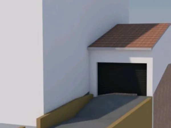 Terrain à bâtir projet grand garage