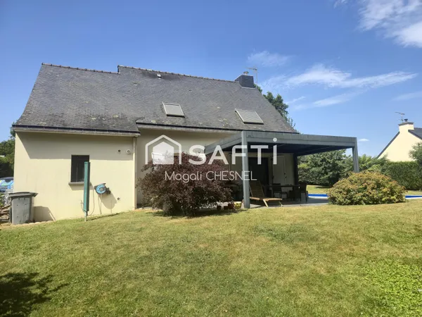 MAISON 110 m² (148 m² au sol) - 4 CHAMBRES - TERRAIN 1000 m² - ENVIRONNEMENT CALME