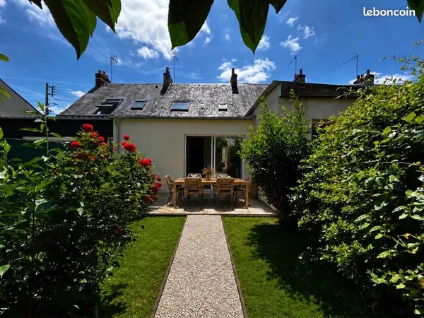✨ Maison Jaurès entièrement rénovée 3 ch 2 salle de bain jardin terrasse 🤍