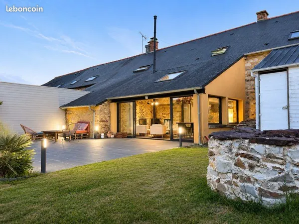 Longère 8 pièces 164 m² - jardin 1000 m²
