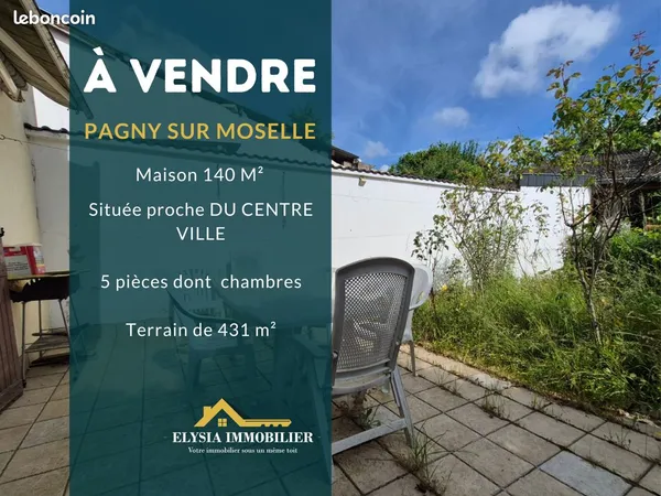 Maison 5 pièces 140 m²