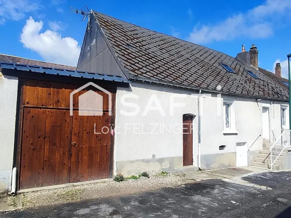Maison 4 pieces avec 3 chambres sur une parcelle de 122m2