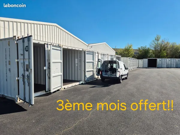 📦 BOX DE STOCKAGE SÉCURISÉS 14 & 28 m² - PROCHE ANGERS