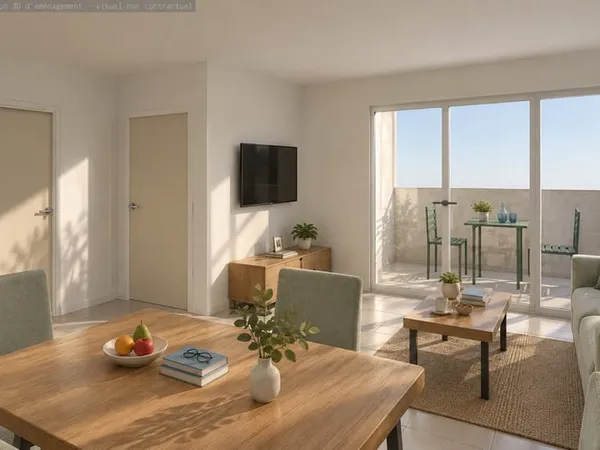 SAINT-JEAN-DU-VAR APPARTEMENT NEUF T2 45 M²