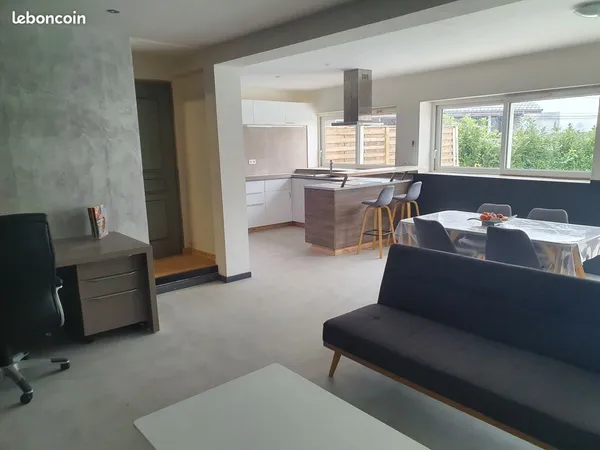 Angres - Immeuble rénové 3 logements - Jardin et garage - 11,46 % brut potentiel