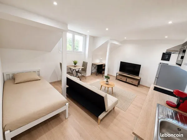 Studio meublé 22 m² entièrement rénové - Centre Vichy