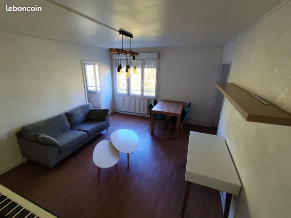 🏠 COLOCATION - T4 MEUBLÉ 68 m² - TOULOUSE RANGUEIL - 3 CHAMBRES - PARKING