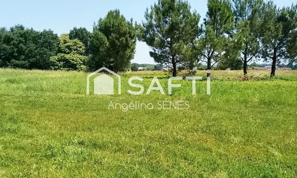 Magnifique terrain entièrement constructible