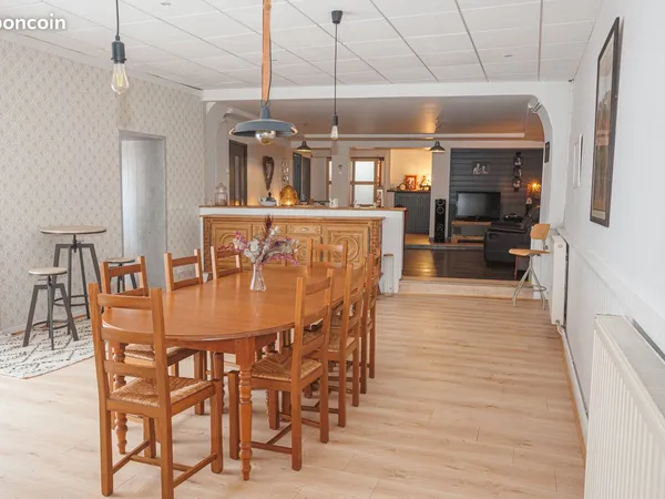 Vaste maison de bourg 340 m² avec espace pro - Yvré-le-Pôlin