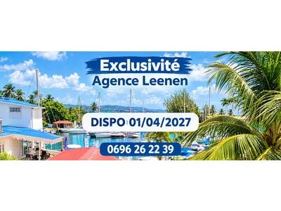 MARINA POINTE DU BOUT - VUE MER - APPARTEMENT MEUBLÉ, ÉQUIPÉ ET CLIMATISÉ